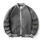 Supzoom New Arrival Rib Sleeve Cotton Fashion Single Breasted Casual Pilot Ins Bomber Baseball Jacket Loose Cardigan Solid Coat