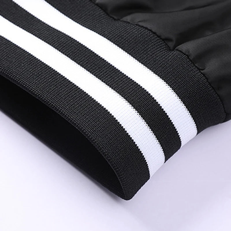 Supzoom New Arrival Rib Sleeve Cotton Fashion Single Breasted Casual Pilot Ins Bomber Baseball Jacket Loose Cardigan Solid Coat