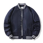 Supzoom New Arrival Rib Sleeve Cotton Fashion Single Breasted Casual Pilot Ins Bomber Baseball Jacket Loose Cardigan Solid Coat