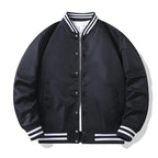 Supzoom New Arrival Rib Sleeve Cotton Fashion Single Breasted Casual Pilot Ins Bomber Baseball Jacket Loose Cardigan Solid Coat