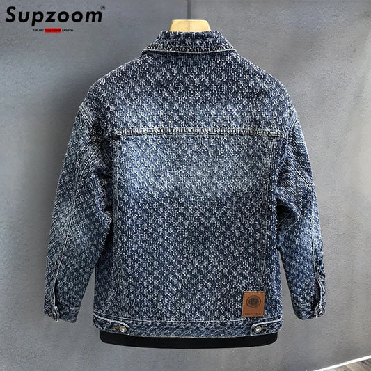 Men Coat Denim Jacket